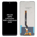 Ersatz-LCD-Display, Touchscreen, Digitalisierer-Baugruppe für Infinix Note 11S X698