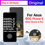 Ersatz-AMOLED-Display-Touchscreen für Asus ROG Phone 6/6 Pro AI2201_C AI2201_D