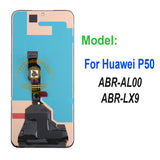 Pantalla táctil de repuesto OLED LCD para Huawei P50 ABR-AL00 ABR-LX9 