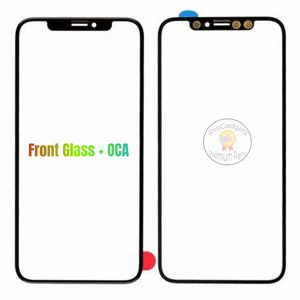 Front Glass With OCA Replacement for iPhone 8-14 Pro Max