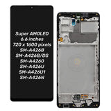Replacement Display For Samsung Galaxy A426F A42 5G SM-A426B A426U AMOLED Touch Screen Assembly With Frame Assembly