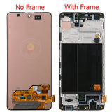 Replacement AMOLED Display Touch Screen With Frame for Samsung Galaxy A51 4G A515 A515F A515FD A515FN/DS