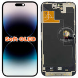 Replacement Soft OLED LCD Screen Display Assembly for iPhone 14 Plus Pro Max 120HZ Support IC Removable 3D Touch Parts DD