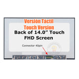 Repalcement New Display R140NWF5 RE 14.0 inch LED LCD Touch Screen Panel