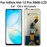 Replacement LCD Display Touch Screen Assembly For Infinix Hot 12 Pro X668 X668C