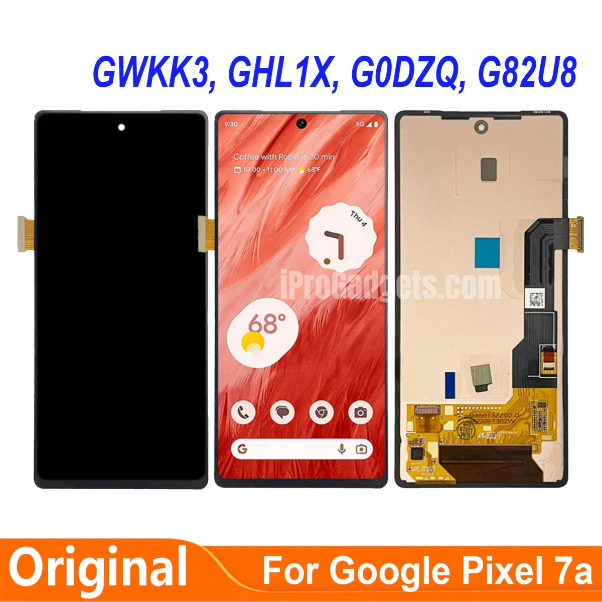 Replacement OLED LCD Display Touch Screen for Google Pixel 7A