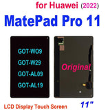 Replacement for Huawei MatePad Pro 11 2022 GOT-WO9 GOT-W29 GOT-AL09 GOT-AL19 LCD Touch Screen Assembly