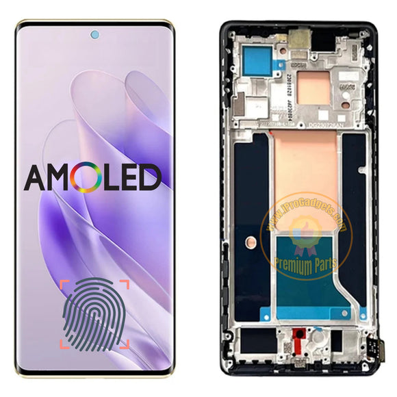 Replacement New Display for Infinix Zero 30 4G X6731B 5G X6731 144Hz AMOLED Touch Screen With Frame Assembly