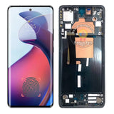 Replacement OLED Display for Motorola Edge 30 Fusion XT2243-1 Touch Screen With Frame Assembly Black OEM