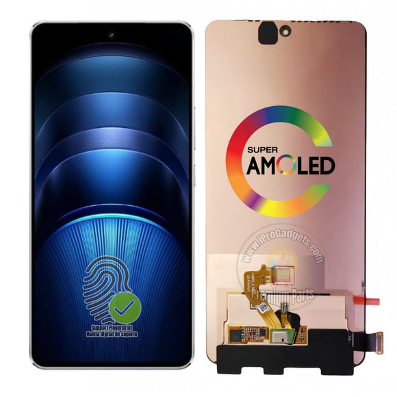 Replacement New Display for vivo iQOO Neo9S Pro+ 5G V2403A AMOLED Touch Screen Assembly