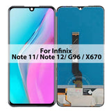 Replacement AMOLED Display Touch Screen for Infinix Note 11 / Note 12 X663 X663C X663D / Note 12 G96 X670