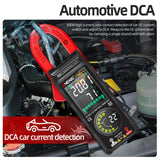 Aneng ST213 Digital Clamp Meter DC/AC Current 6000 Counts 400A Amp Multimeter Large Color Screen Voltage Tester Car Hz NCV Ohm