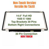 Pantalla LCD de repuesto para Lenovo 300-14ISK Thinkpad X1 Carbon 14,0 FHD Panel de pantalla