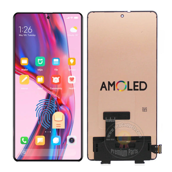 Replacement New Display for Xiaomi Poco F4 GT 5G 21121210G 120Hz AMOLED Touch Screen Assembly Black