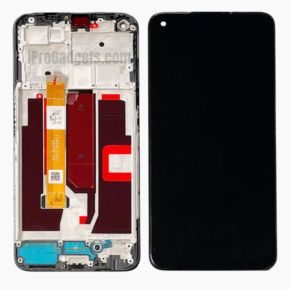 Replacement New Display for OnePlus Nord N200 5G DDE2118 DE2117 LCD Touch Screen Digitizer With Frame Assembly