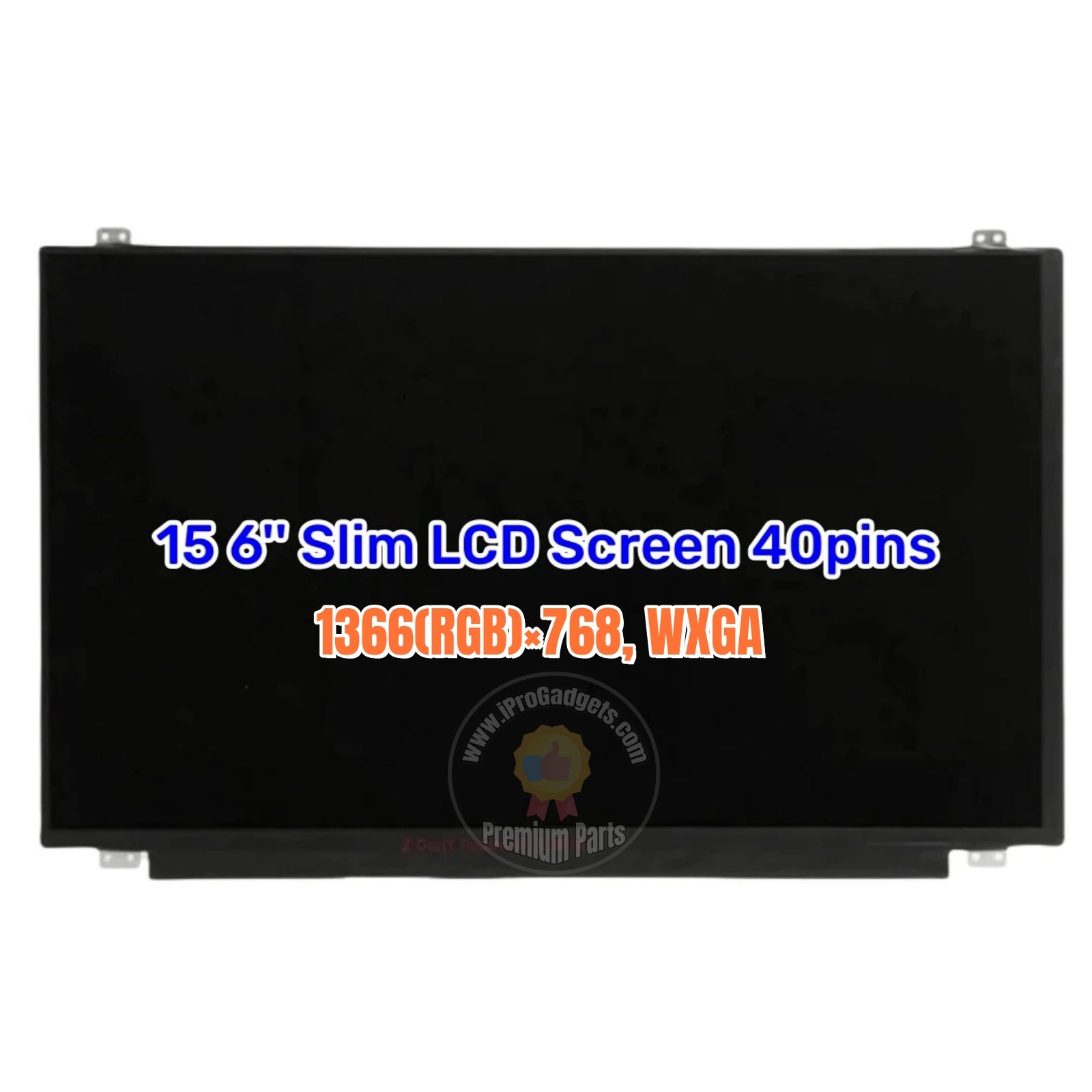 SCREENARAMA Laptop Screen Replacement For NT156WHM-N49 - 15.6" HD 1366x768 Matte Display