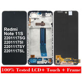 Replacement AMOLED LCD Touch Screen With Frame for Xiaomi Redmi Note 11S 2201117SG 2201117SI 2201117SY 2201117SL