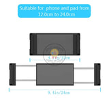 Tablet Stand Holder Adjustable Folding 360° Swivel Desk Mount Cell Phone Bracket Support 4-12.inch Display Tablets Phones