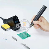 Original TS1C MINIWARE Cordless Soldering Control Station Mini Solder Pen Iron 45W PD Super Capacitor Powered Rework SMD Repair