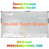 Replacement 23.8 inch New Display M238HAK01.0 LCD Touch Screen Panel FHD 1920×1080 36 Pins 60Hz