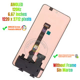 Replacement New Display for Xiaomi Poco X7 5G 120Hz AMOLED Touch Screen with Frame Assembly