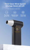 Violent Turbo Fan L8 Mini Handheld Portable Electric Air Duster Motor for Machine Cleaning Drying Tool