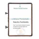 Replacement  New Touch Screen Digitizer for iPad 10 10.9 inch 10th Gen 2022 A2696 A2757 A2777 Front Glass Panel With Adhesive Tape