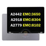 Replacement New Display for Macbook Pro 14" A2442 A2779 A2918 A2992 EMC 3650 8102 8304 LCD Screen Complete