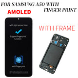 Ersatz-AMOLED-LCD-Display mit Touchscreen und Rahmen für Samsung Galaxy A50 A505G A505F A505FN/DS A505F/DS
