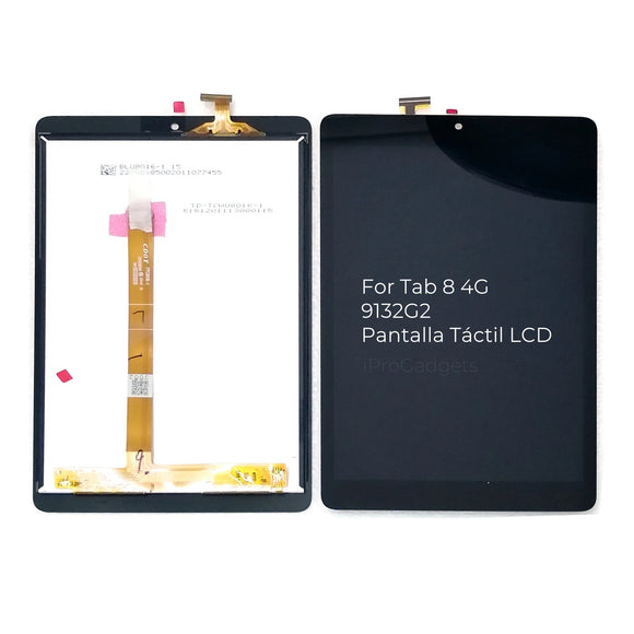 Montaje de pantalla táctil de pantalla LCD de repuesto para TCL TAB 4G Tab 8 4G 9132G2