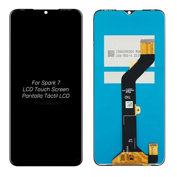 Ersatz-LCD-Display und Touchscreen für Tecno Spark 7 KF6 KF6j KF6i KF6k