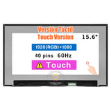 Replacement New Display LP156WFD-SPH2 LP156WFD-SPH1 15.6 inch FHD LCD Screen Panel Touch Version