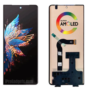 Replacement New Cover Dispaly for Tecno Phantom V Fold 5G AD10 6.42 inch AMOLED External Touch Screen Assembly