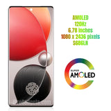 Replacement New Display for itel S25 Ultra S686LN 120hz AMOLED Touch Screen Digitizer Assembly