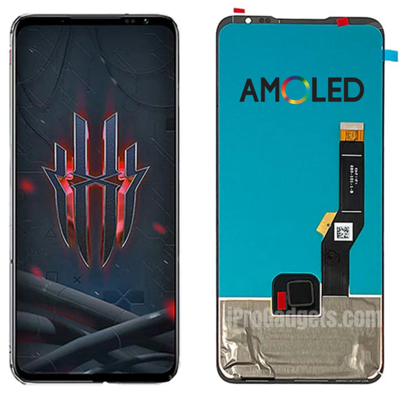 Pantalla táctil AMOLED de repuesto para ZTE nubia Red Magic 6 NX669J 