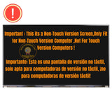 Replacement New Display for HP All-in-One 22-DF1010LA 22-DF1011LA LCD Screen Panel FHD 21.5 inch Non-Touch