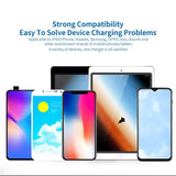 SS-304Q 6 Port LCD USB Charger 2.4A Fast Charging Station