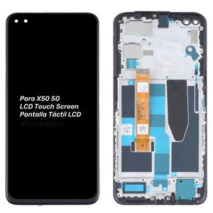 Replacement LCD Display Touch Screen With Frame For Realme X50 X50m 5G RMX2144