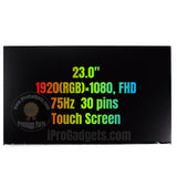 Replacement New Display for Lenovo Ideacentre 510S 01AG963 P901KYW4 23.0 inch LCD Touch Screen Panel