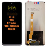 Replacement For Realme 11 5G RMX3780 LCD Display Touch Screen Digitizer Assembly
