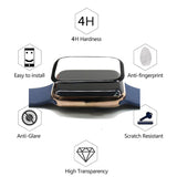 Para Apple Watch PMMA Film Protector de pantalla curvado completo