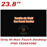 Replacement 23.8 inch AIO LCD Screen for HP All-in-One 24-dp0016la PC Display Panel Non-Touch Version OEM Computer Parts