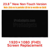 Replacement New Display for Lenovo IdeaCentre AIO 5 24IMB05 F0FB LCD Screen Panel All in One Non-Touch Version
