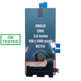 Pantalla táctil AMOLED de repuesto para ZTE nubia Z60 Ultra NX721J 