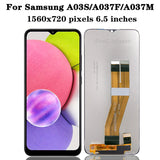 Replacement New Screen For Samsung Galaxy A03s A037 A037F A037M A037FD LCD Display Touch Digitizer With Frame OEM Parts