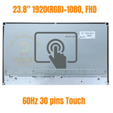 Replacement New Display for HP Pavilion All-in-One 24-k0001la 7WS93AA LCD Touch Screen Panel 23.8 inch