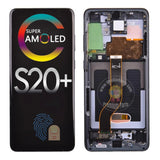 Ersatz-LCD-Display, Touchscreen mit Rahmen für Samsung Galaxy S20 Plus S20+ G985F/DS G986B