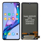 Replacement AMOLED LCD Display Touch Screen With Frame for Xiaomi Redmi Note 11 Pro+ Plus 5G 21091116UG 21091116UC