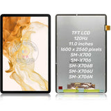 Ersatz für Samsung Galaxy Tab S8 SM-X700 LCD-Display, Touchscreen, Digitizer, Schwarz
