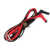 UNI-T UT-L20 CAT 600V 1000V 10A Multimeter Clamp Meter Probe Test Lead 900mm Universal Needle Tip.